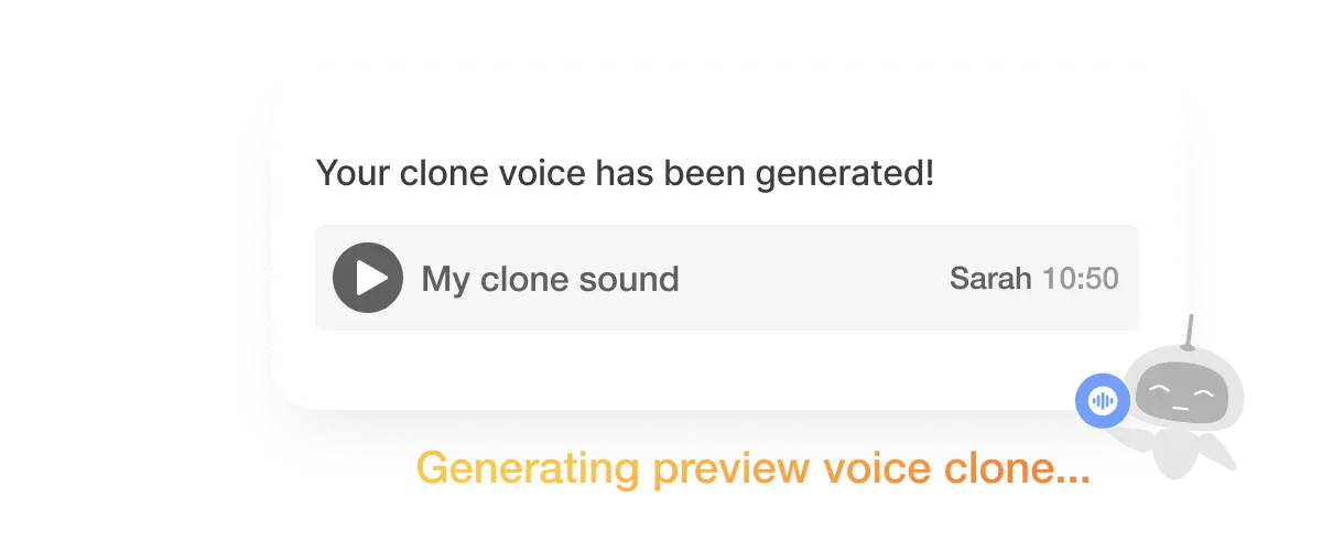 AI voice cloning creates natural-sounding voices by capturing your unique tone, style, and details for lifelike video content.